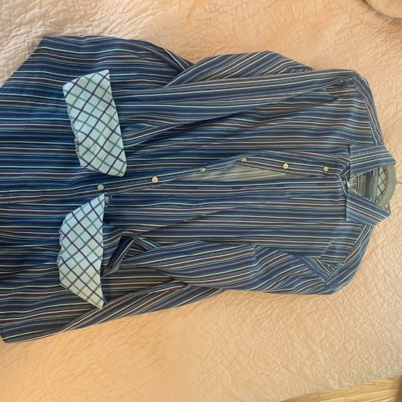 Thomas Dean LG Button Down - Picture 2 of 2